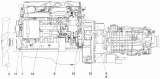 Агрегат силовой, укомплектованный для установки на автомобиль 5308-1000250-40