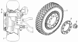 Установка передних колес 4308-3101702-50