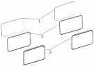 Установка стекол окна задка 65115-5603005