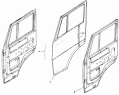 Дверь правая 53205-6100014