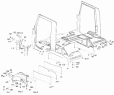 Установка оперения кабины 43255-8400006