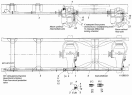 Привод блокировки межколесных дифференциалов 6350-2411022-10