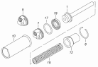Цилиндр пневматический ф35х65 53205-3570210
