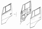 Дверь левая 53205-6100015