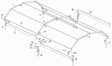 Каркас тента 5350-8508008-70
