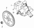 Масляный насос с шестерней 740.11-1011010