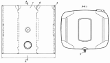 Бак топливный 53215-1101010-05