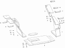 Установка шумоизоляционного экрана нижнего КПП 43255-1580004