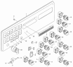 Панель выключателей 54115-3710428-50