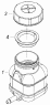 Бачок главного цилиндра привода сцепления 5320-1602560