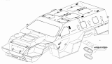 Установка плафонов 43269-3714001