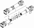 Вал карданный заднего моста 53205-2201011-10