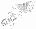 Установка стартера и фиксатора 740.60-3708005