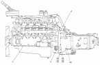 Агрегат силовой 740.50-360 740.50-1000300-44, -45, -46, -47, -90