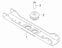 Балка передней опоры 6520-1001009-10