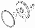 Маховик 740.50-1005115-10, 740.60-1005115-20