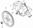 Масляный насос с шестерней 740.11-1011010
