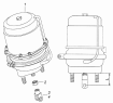 Тормозная камера тип 30/24 6520-3519500-30