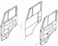 Дверь правая 53205-6100014