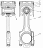 Поршень с шатуном и кольцами 740.60-1004010-40