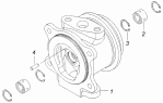 Корпус подшипников с подшипниками 7405.1118020