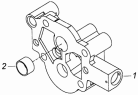 Крышка масляного насоса 740.11-1011019-01