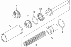 Цилиндр пневматический d=35х65 53205-3570210