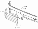 Установка защитных решеток фар 6520-3711500-13