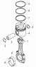 Поршень с шатуном и кольцами 740.60-1004010-42