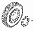 Установка передних алюминиевых колес 5460-3101702-65