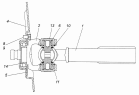 Шарнир с корпусом подшипника 6520-3422012-30