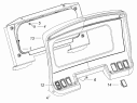Установка щитка приборов 5308-3805001