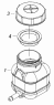 Бачок главного цилиндра привода сцепления 5320-1602560