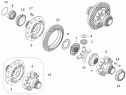 Дифференциал моста среднего 6520-2503011-10