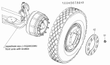 Установка передних колес 6520-3101002