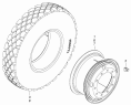 Колесо с шиной 6520-3101011