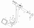Педаль сцепления 6460-1602010
