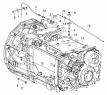 Установка коробки передач на двигатель 6520-1700005