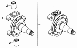 Кулак поворотный 6520-3001012