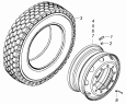 Колесо с шиной 65205-3101011