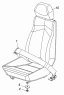 Установка среднего сиденья 5460-5000123