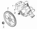 Масляный насос с шестерней 740.60-1011010