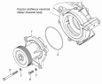 Установка водяного насоса 740.63-1307005