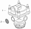 Ускорительный клапан с глушителем 5350-3518001-01