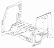 Установка поручней входа 6522-8202005