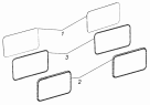 Установка стекол окна задка 65115-5603005