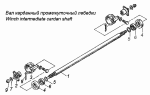 Вал карданный промежуточный 4326-4502210-01