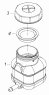 Бачок главного цилиндра привода сцепления 5320-1602560