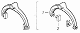 Вилка переключения 2-ой и 3-ей передач 14.1702026