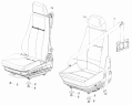 Установка сиденья водителя 5460-5000121